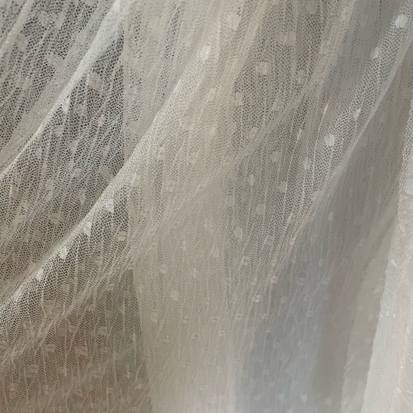 Her Empire Bella White Sheer Dress NWT - M - Picture 6 of 9